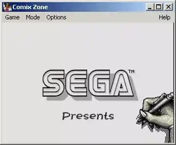 Comix Zone (USA) screen shot title